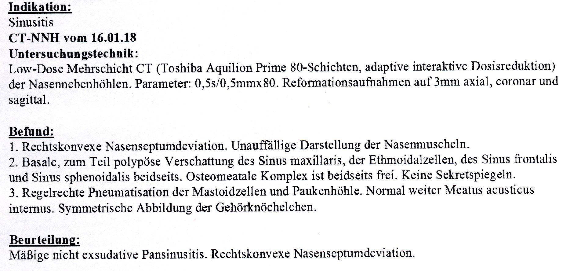 Befund - Befund
